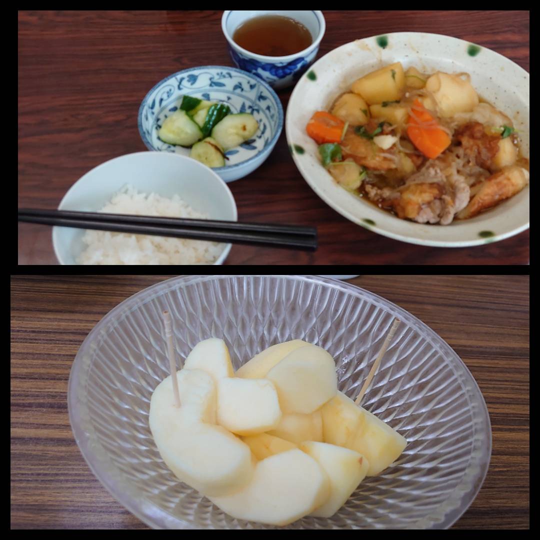 今日の”梅皿メシ”