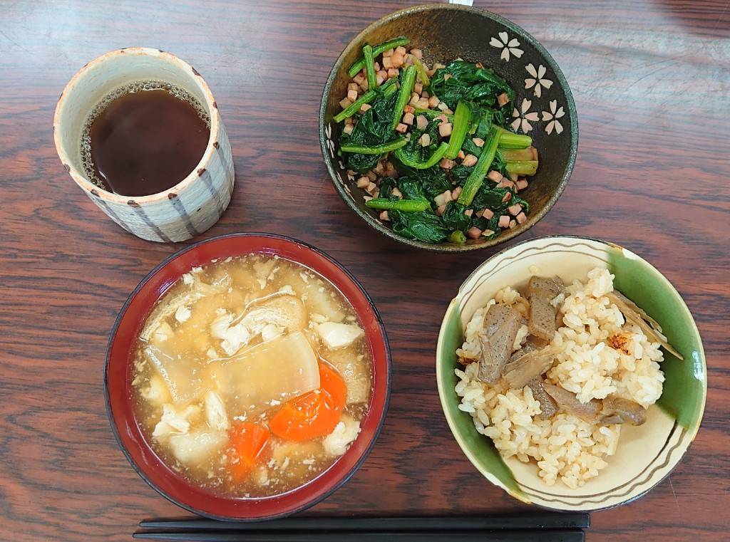 今日の”梅皿メシ”
