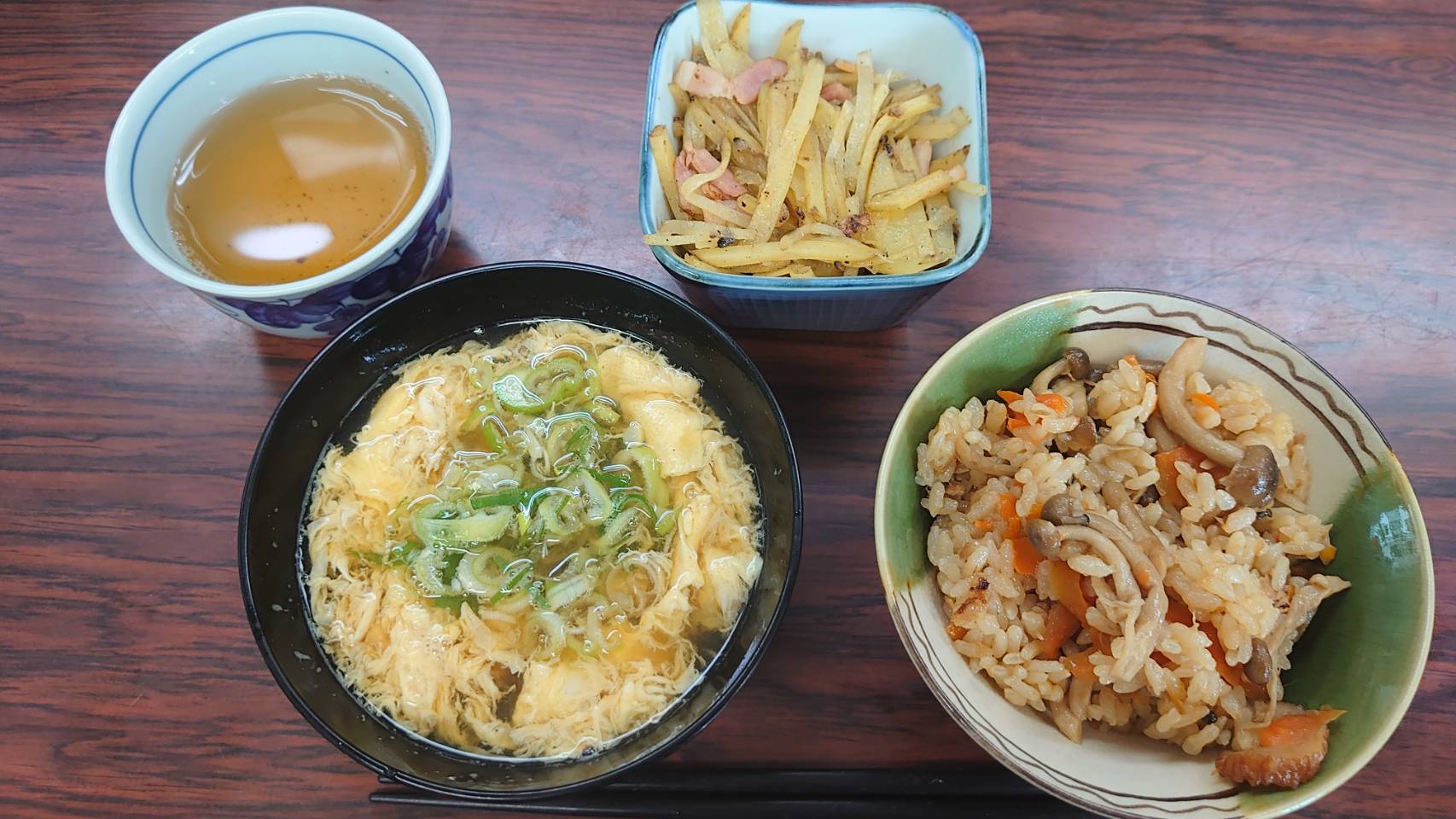 今日の”梅皿メシ”