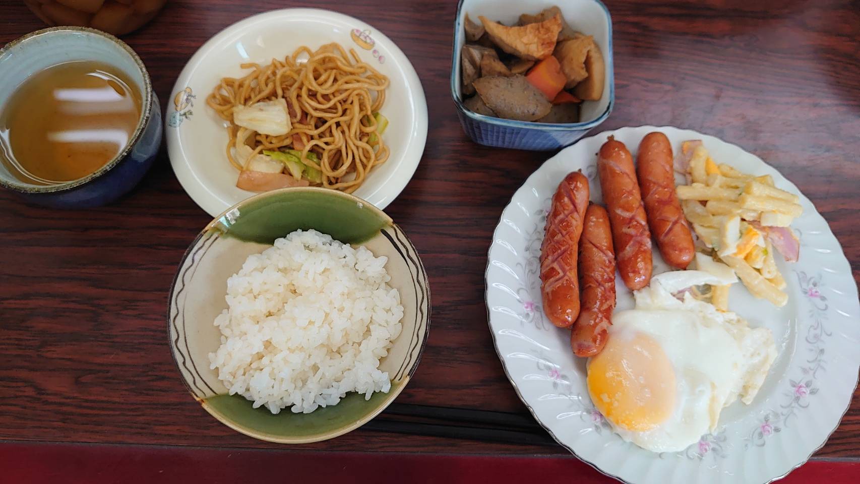 今日の”梅皿メシ”