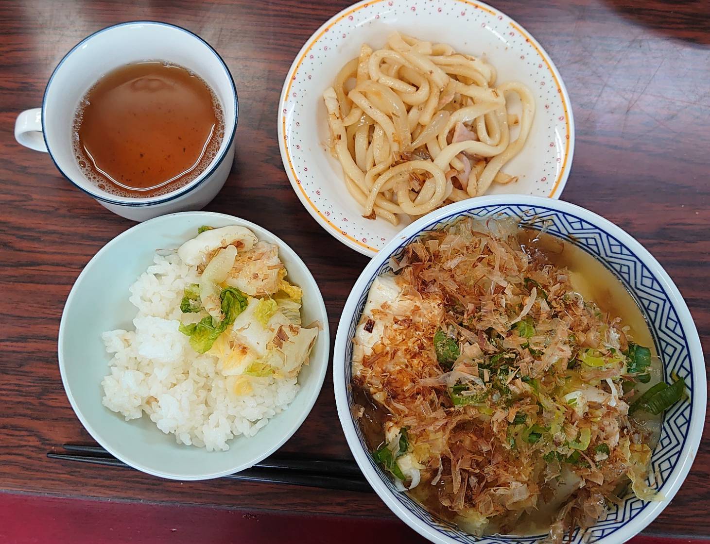 今日の”梅皿メシ”