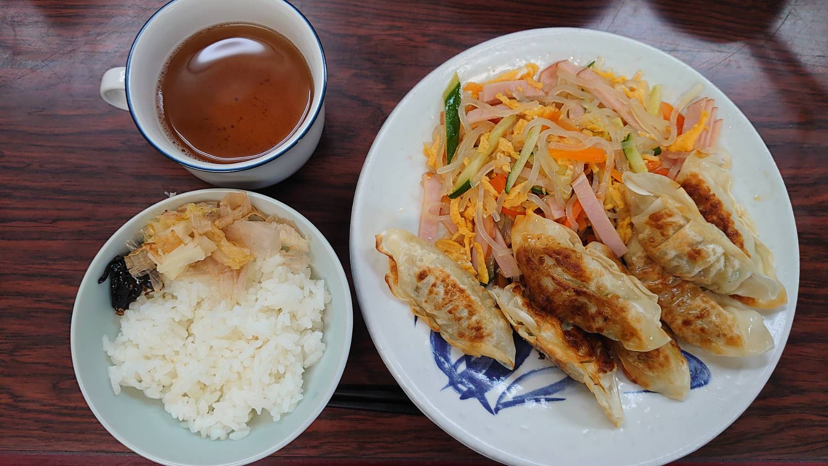今日の”梅皿メシ”