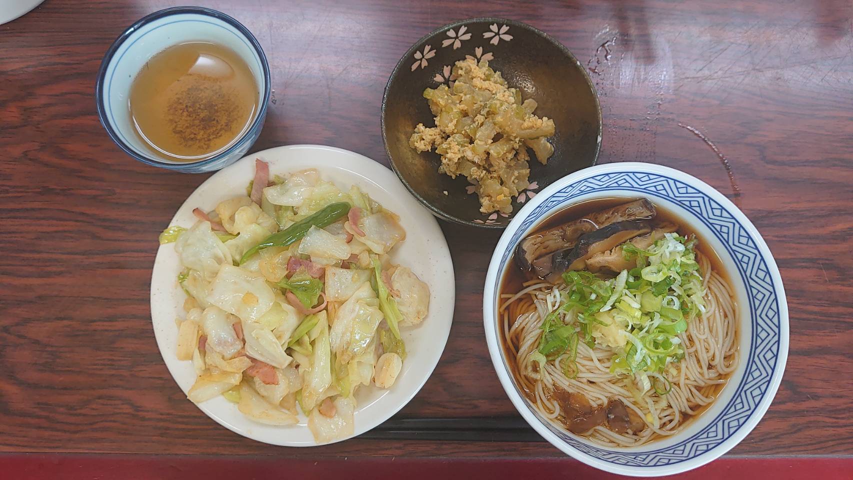 今日の”梅皿メシ”