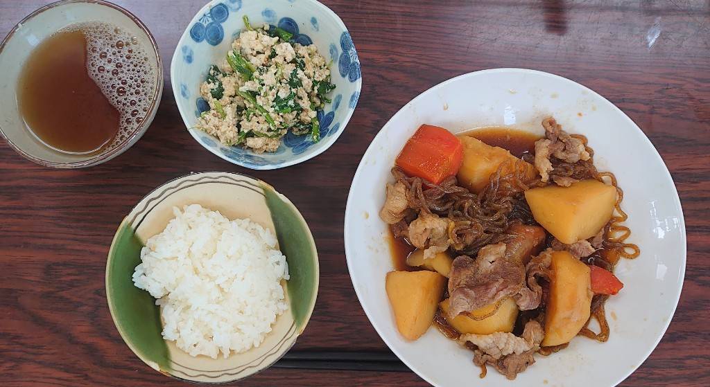 今日の”梅皿メシ”