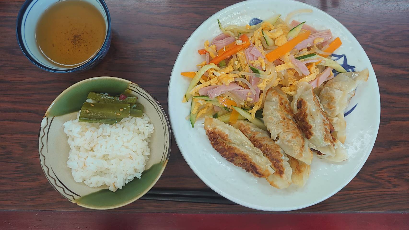 今日の”梅皿メシ”