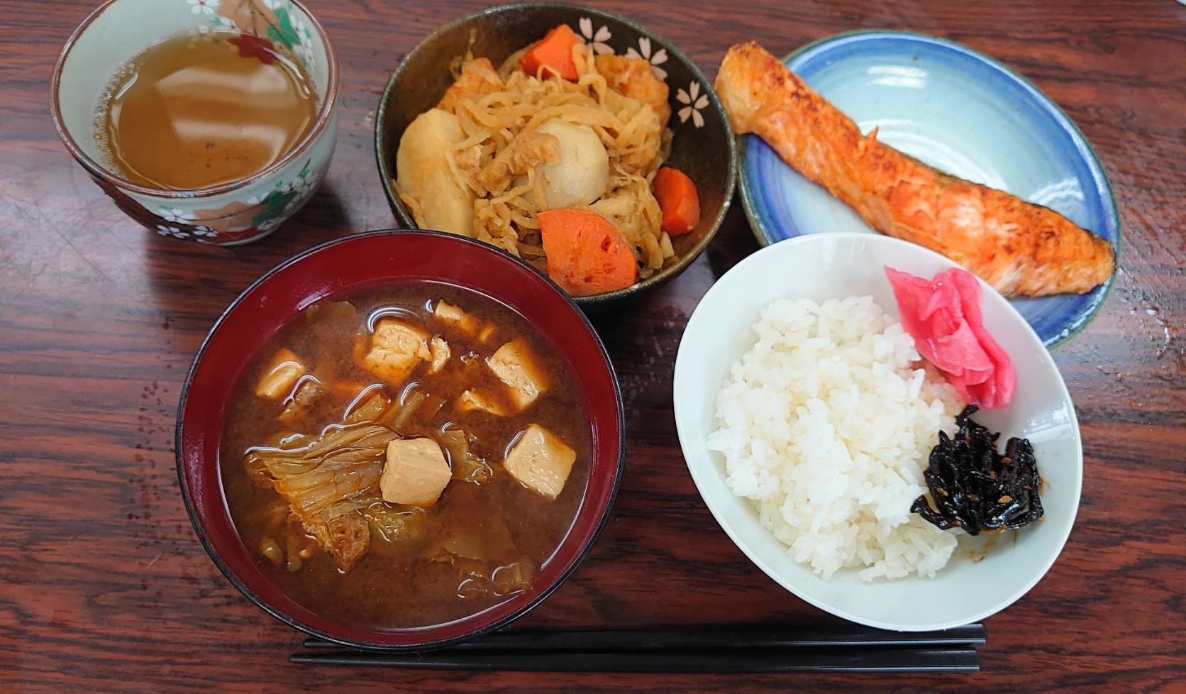 今日の”梅皿メシ”