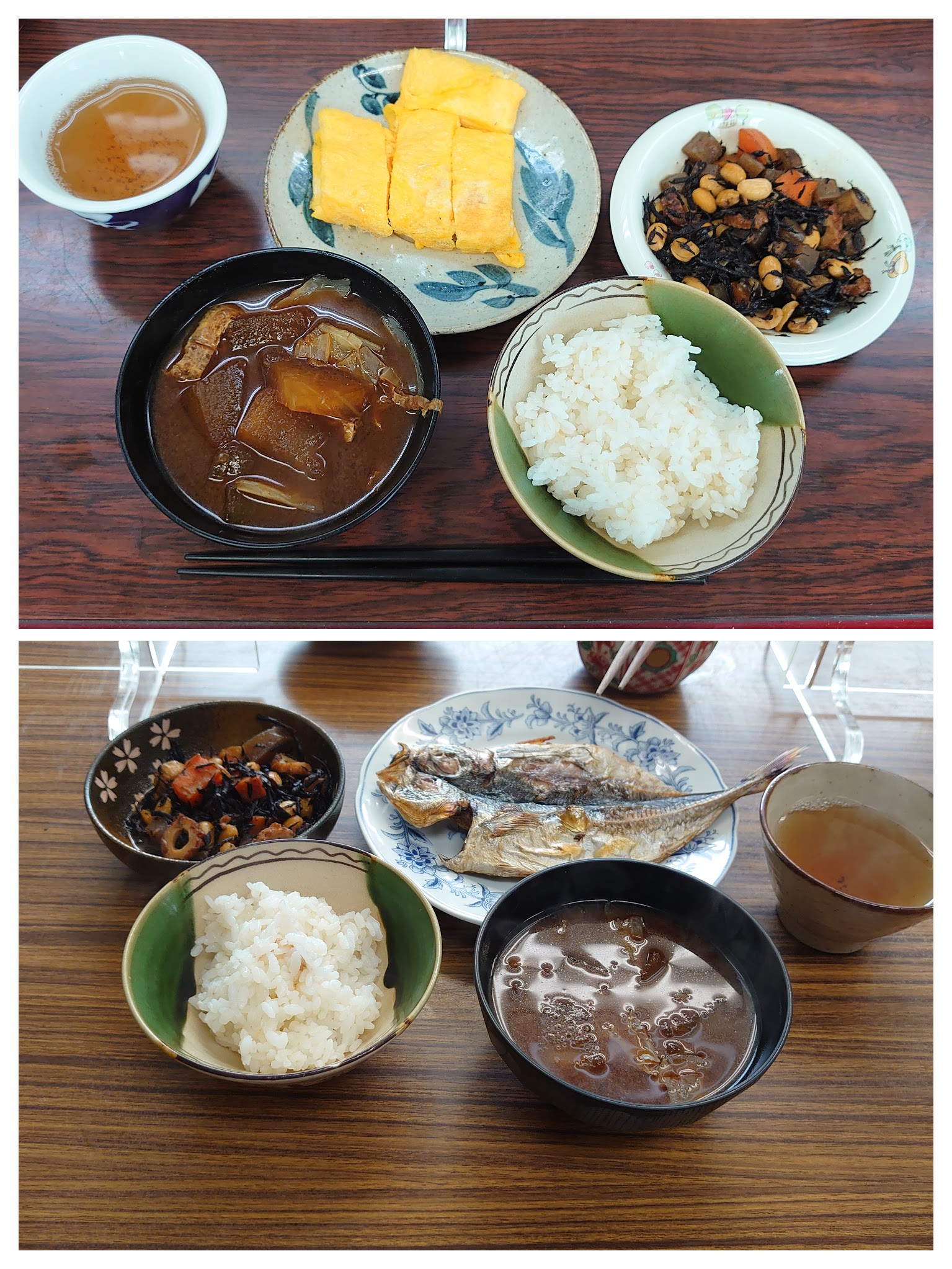 今日の”梅皿メシ”