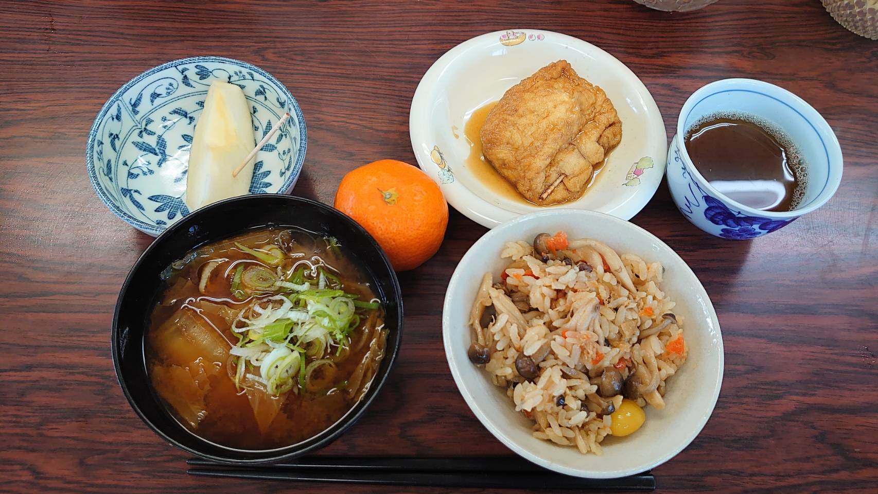 今日の”梅皿メシ”