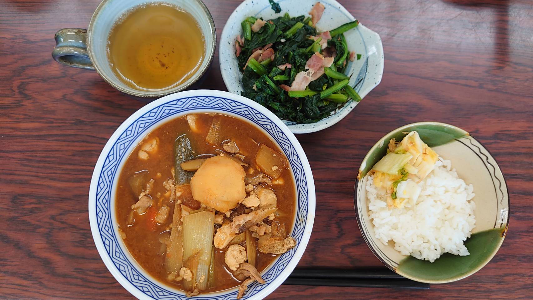今日の”梅皿メシ”