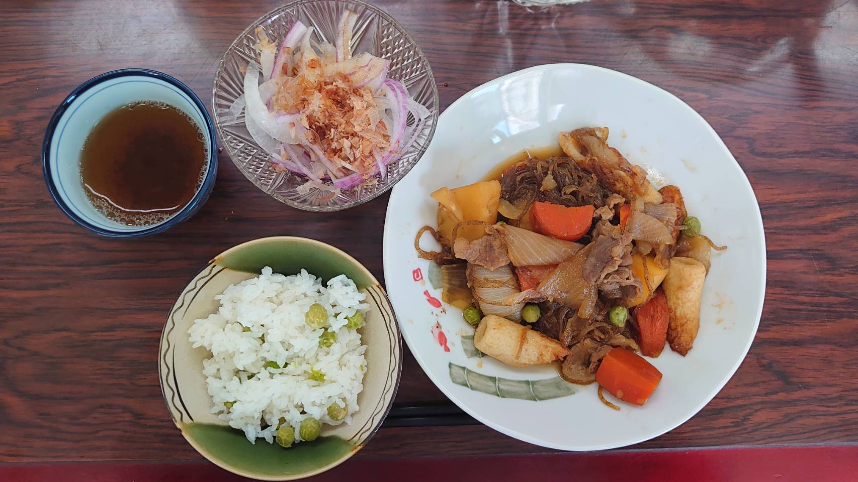 今日の”梅皿メシ”