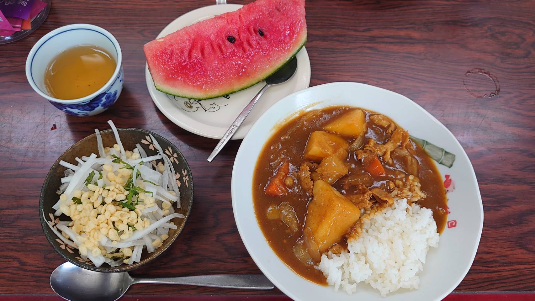 今日の”梅皿メシ”