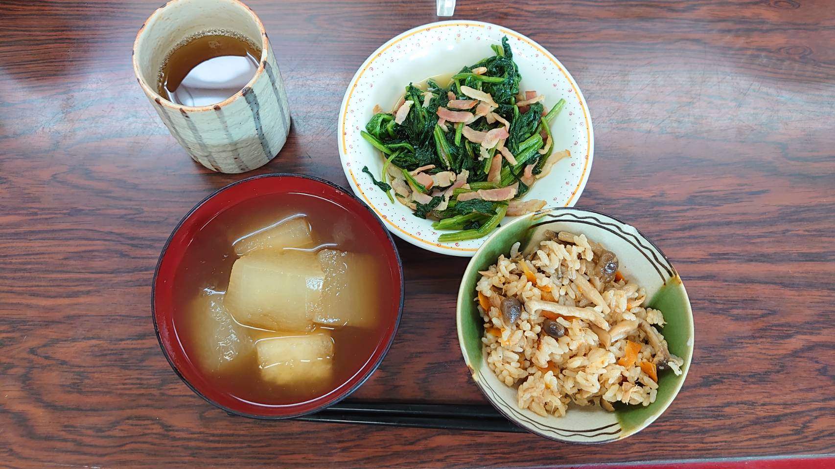 今日の”梅皿メシ”