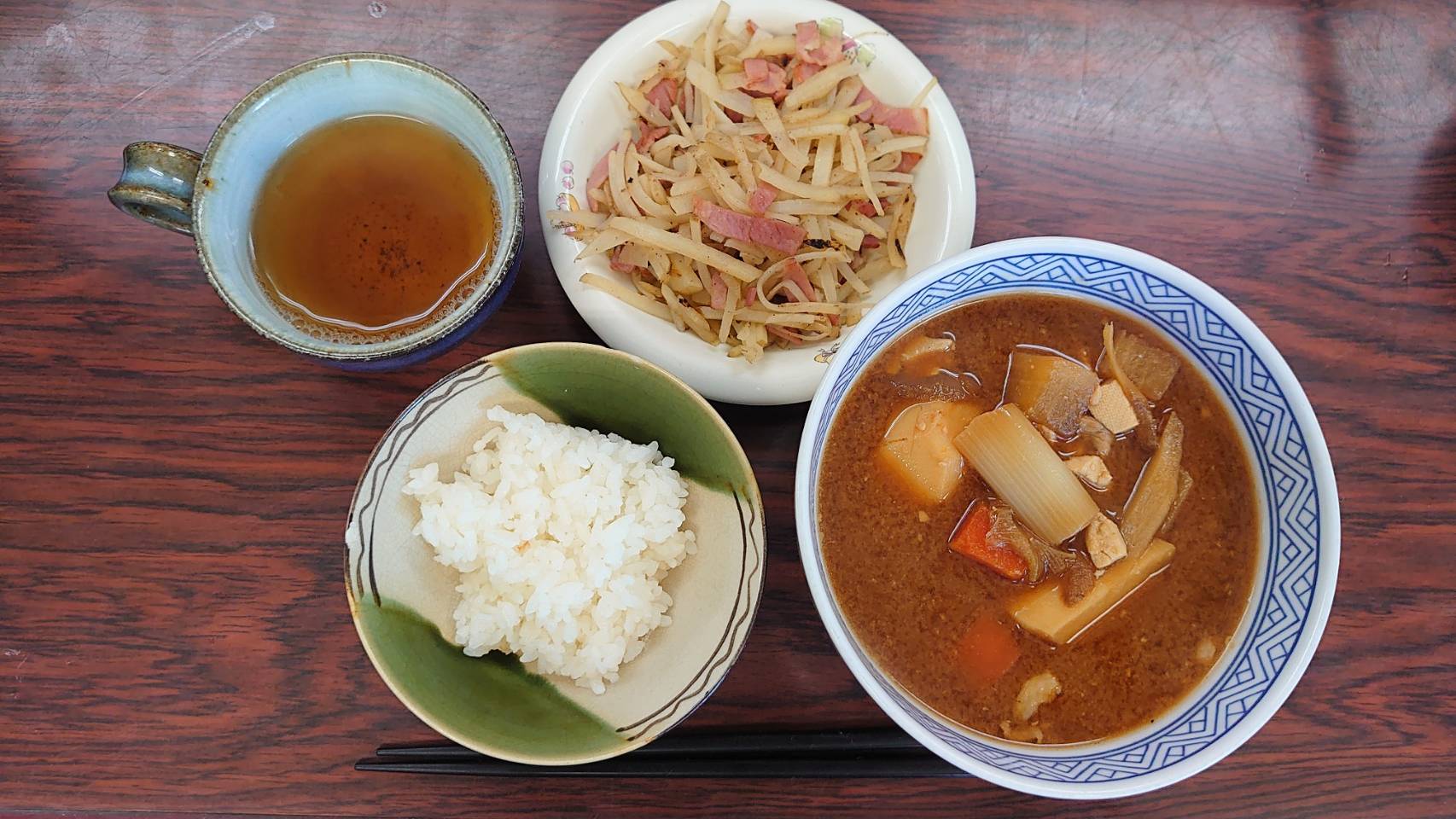 今日の”梅皿メシ”