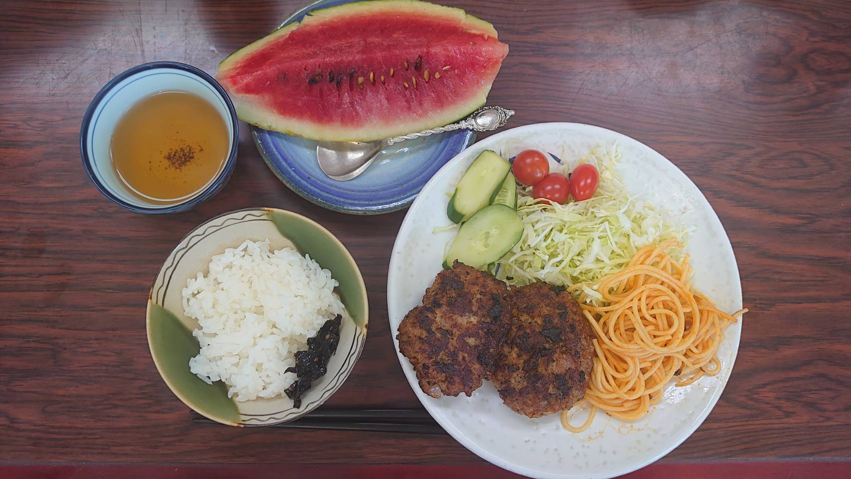 今日の”梅皿メシ”