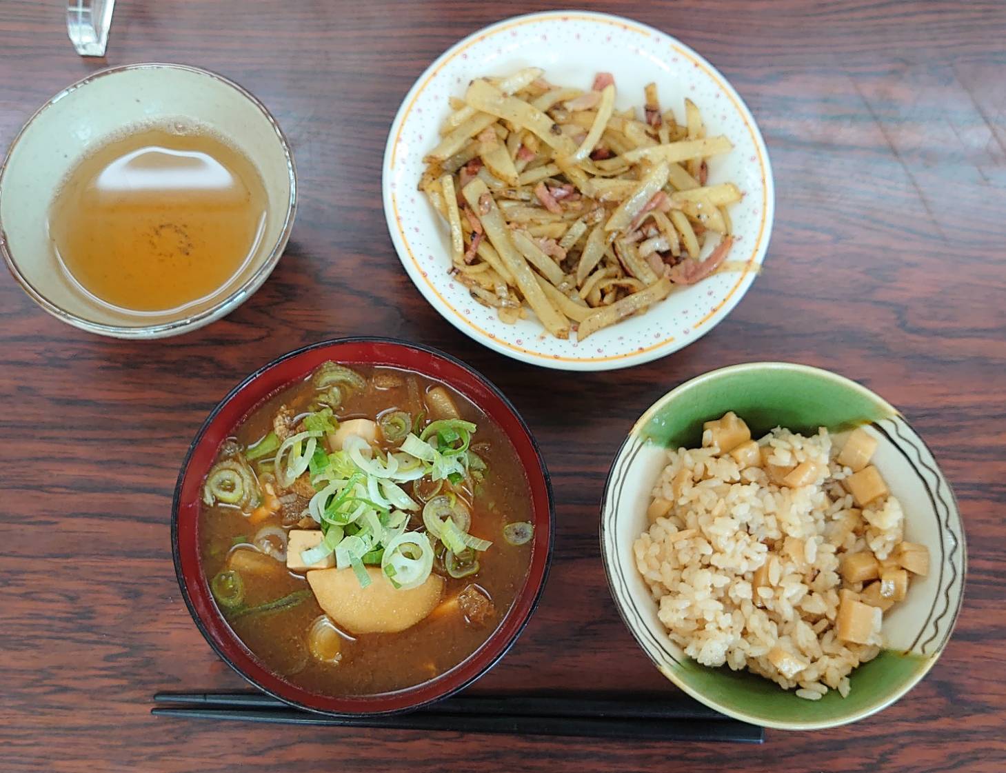 今日の”梅皿メシ”
