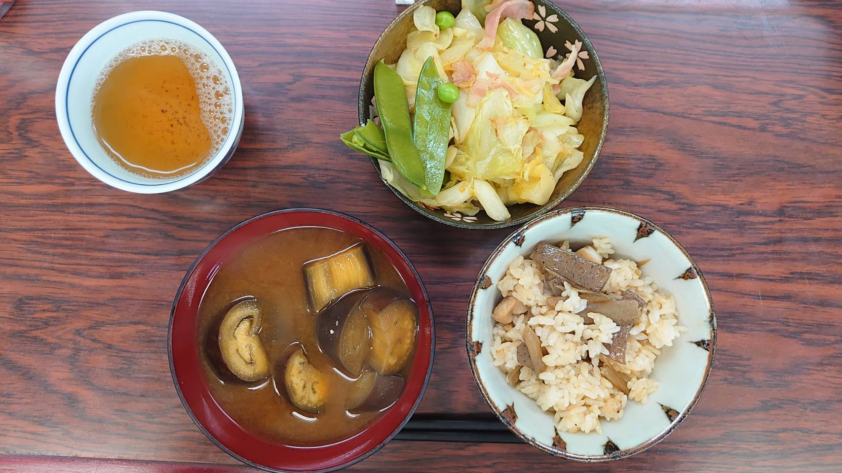 今日の”梅皿メシ”