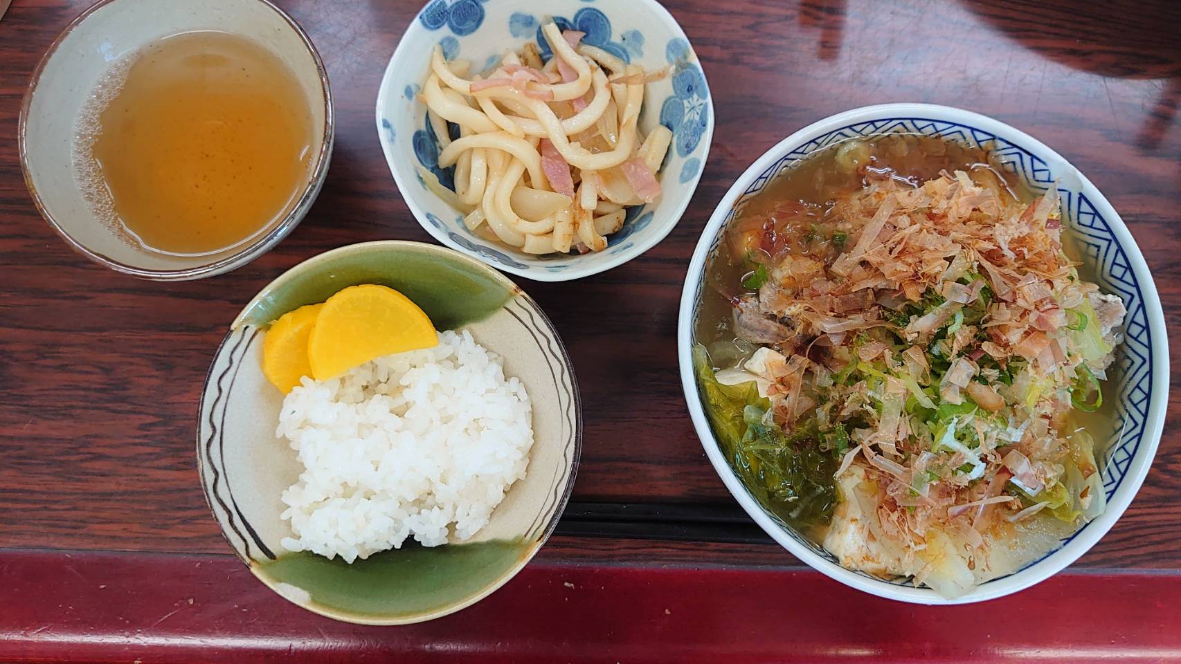 今日の”梅皿メシ”
