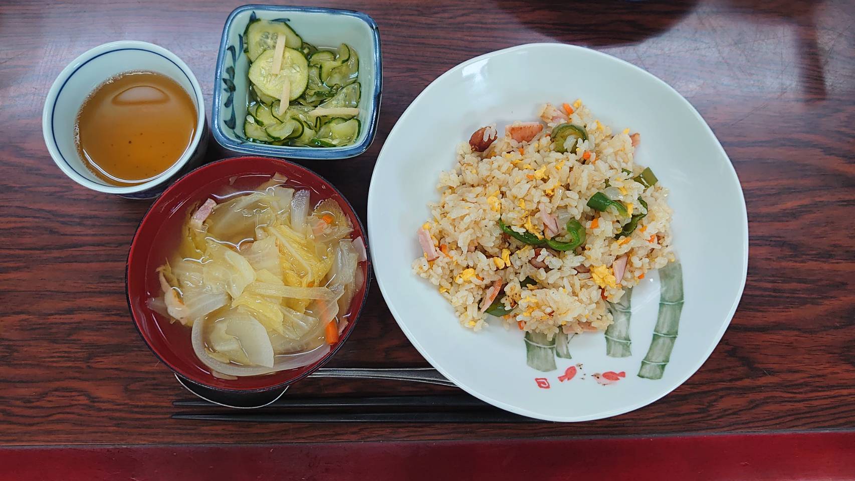 今日の”梅皿メシ”