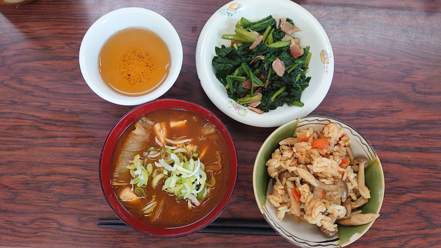 今日の”梅皿メシ”