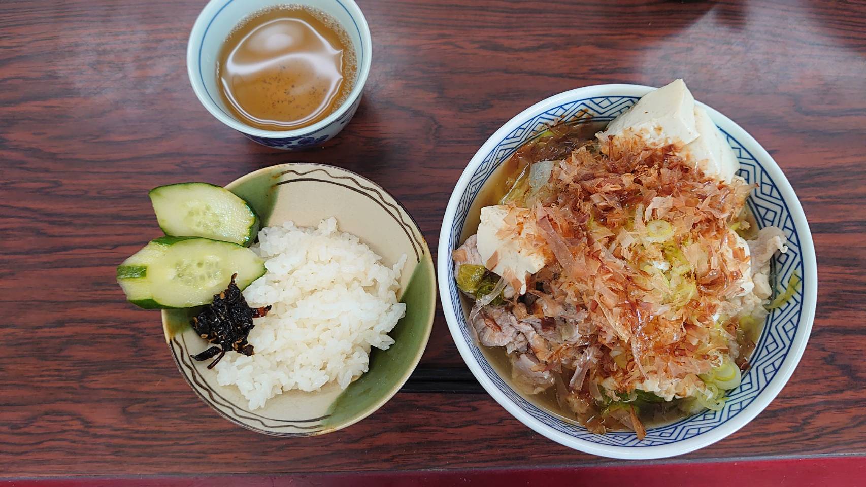 今日の”梅皿メシ”