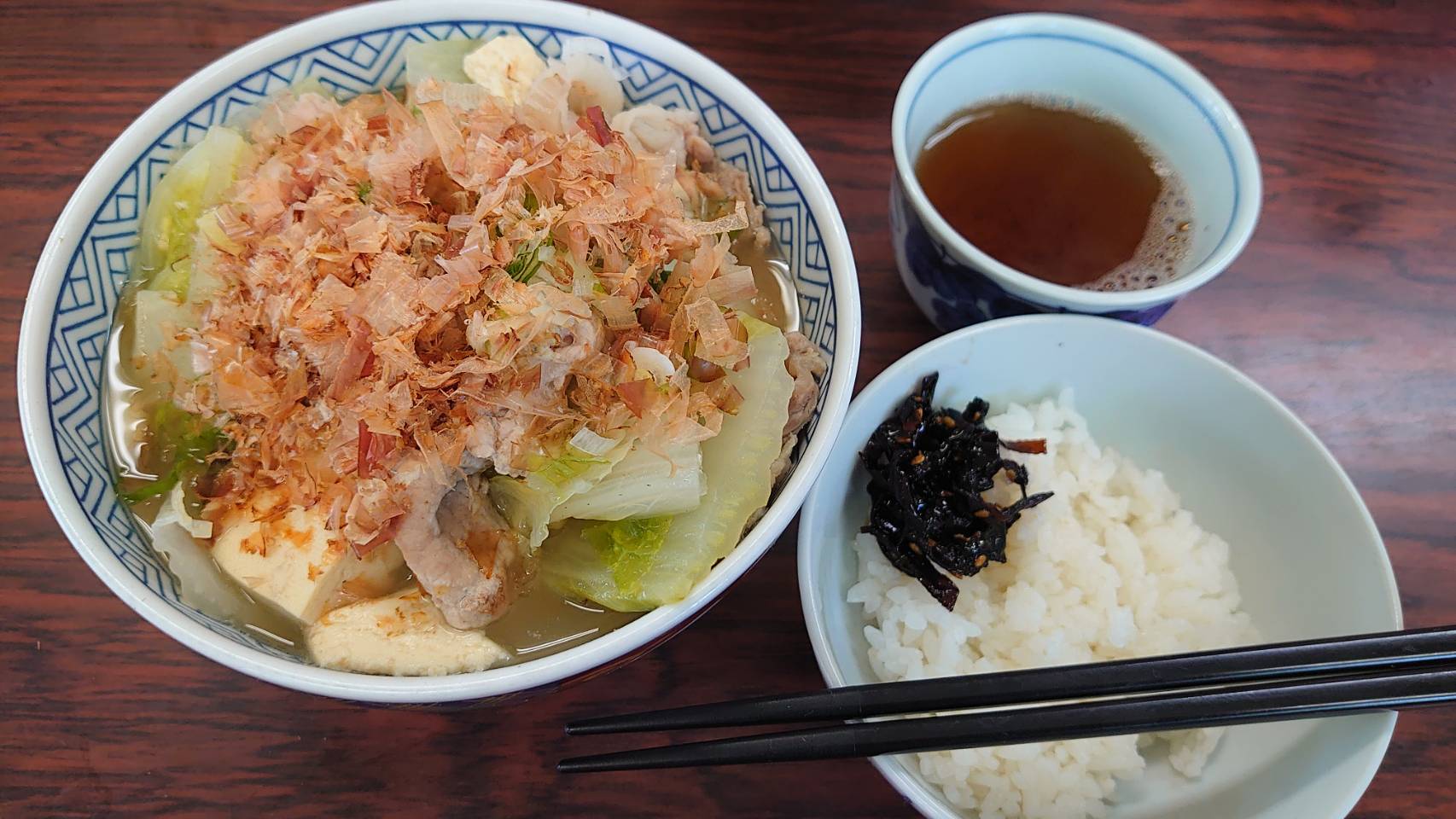 今日の”梅皿メシ”