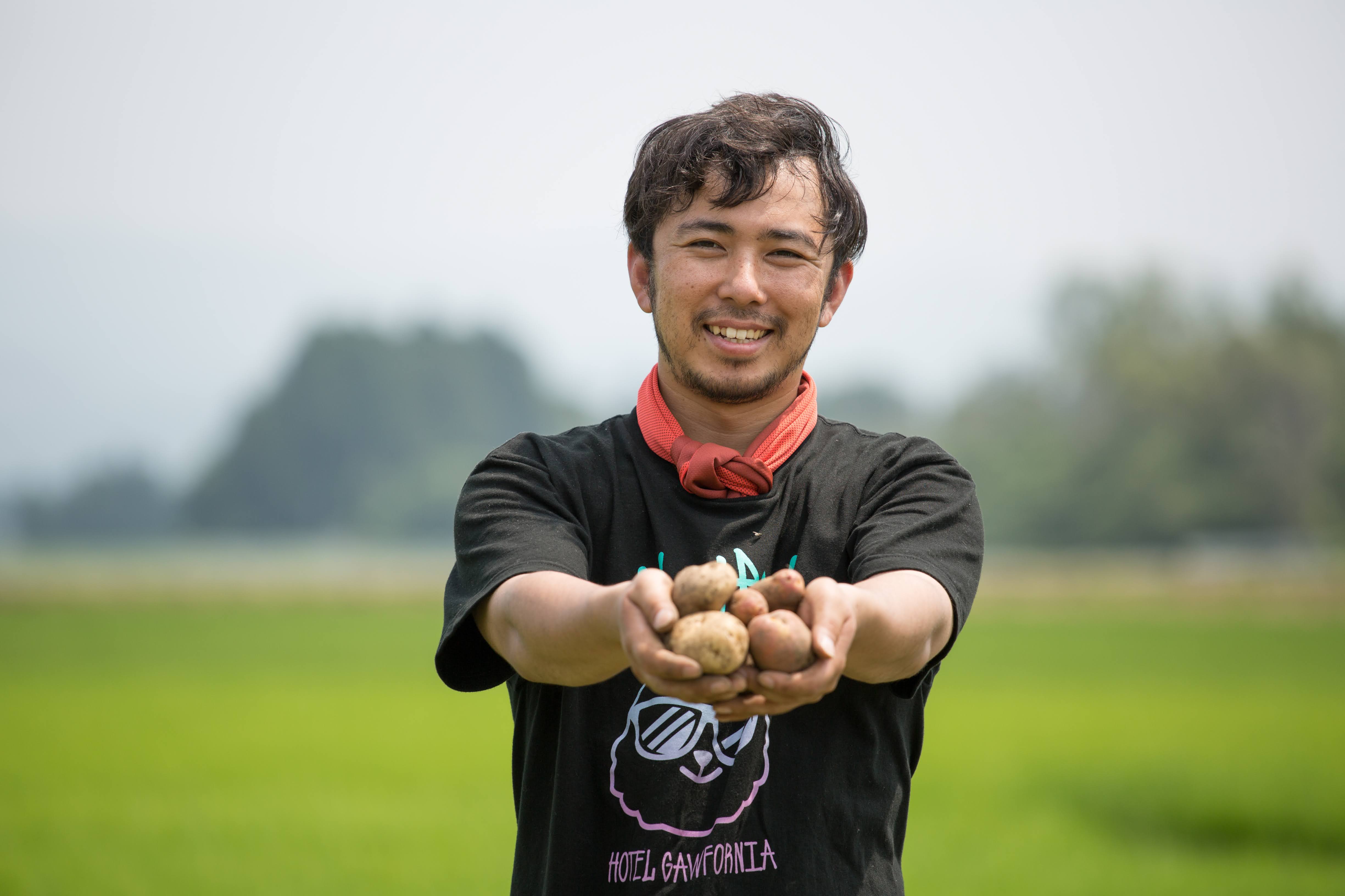 生産者紹介③　高橋和久さん「高橋農園」（じゃがいも、コメほか）