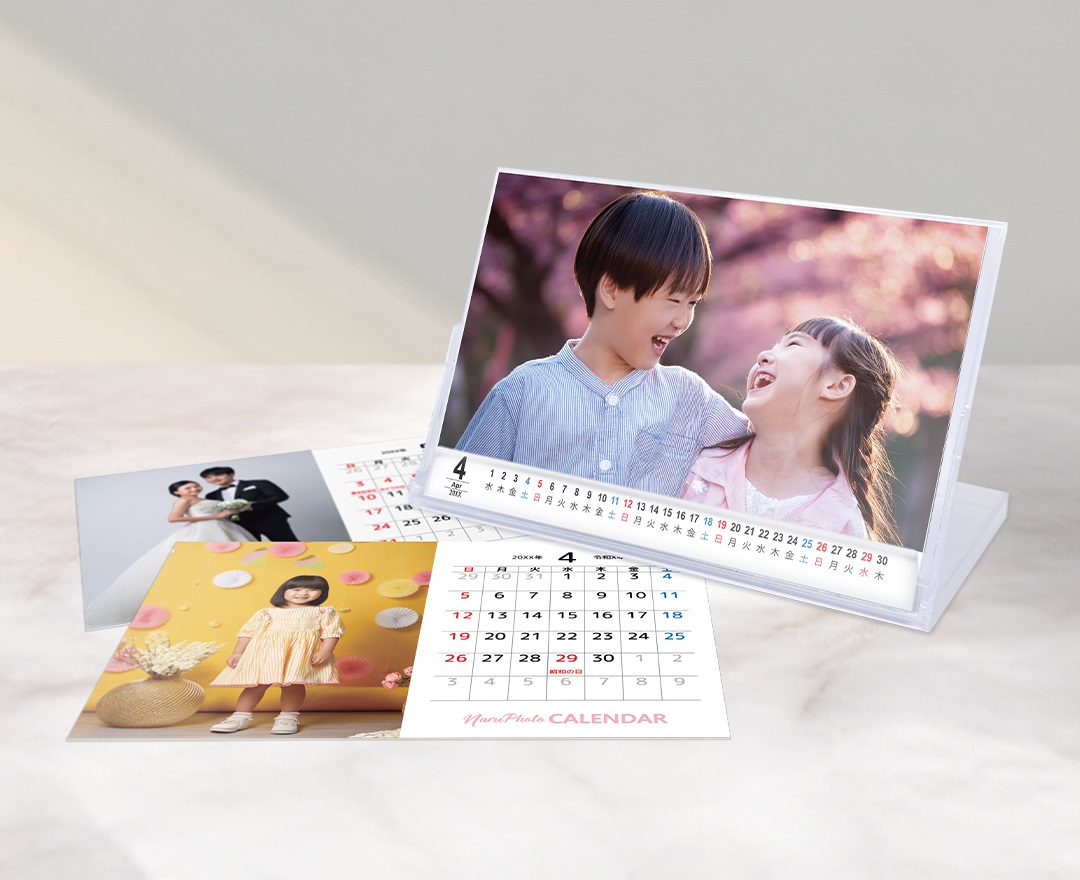 4月始まりのオリジナルカレンダーが登場！