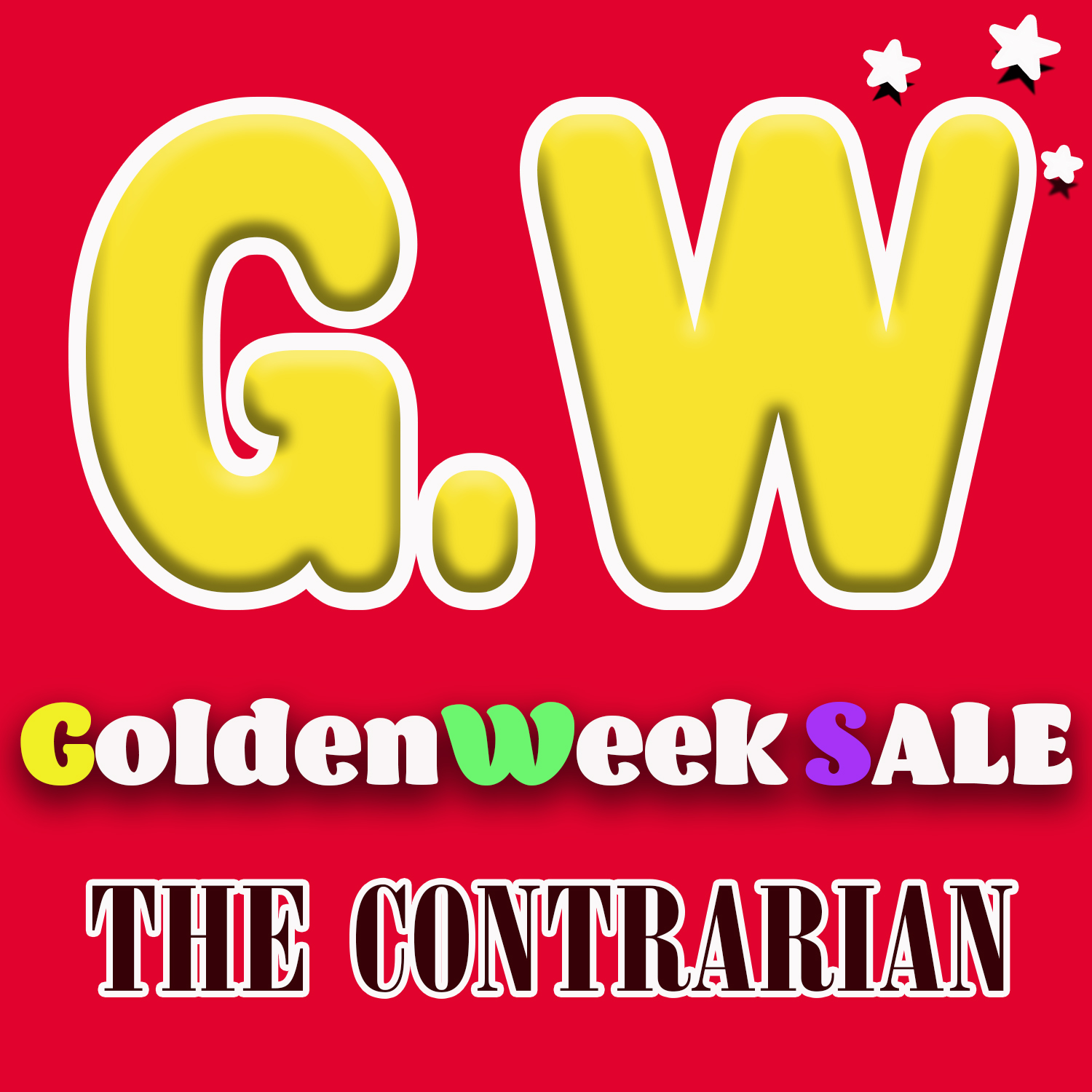 G.W SALE 開催‼︎ 4.29 〜 5.8 まで‼︎
