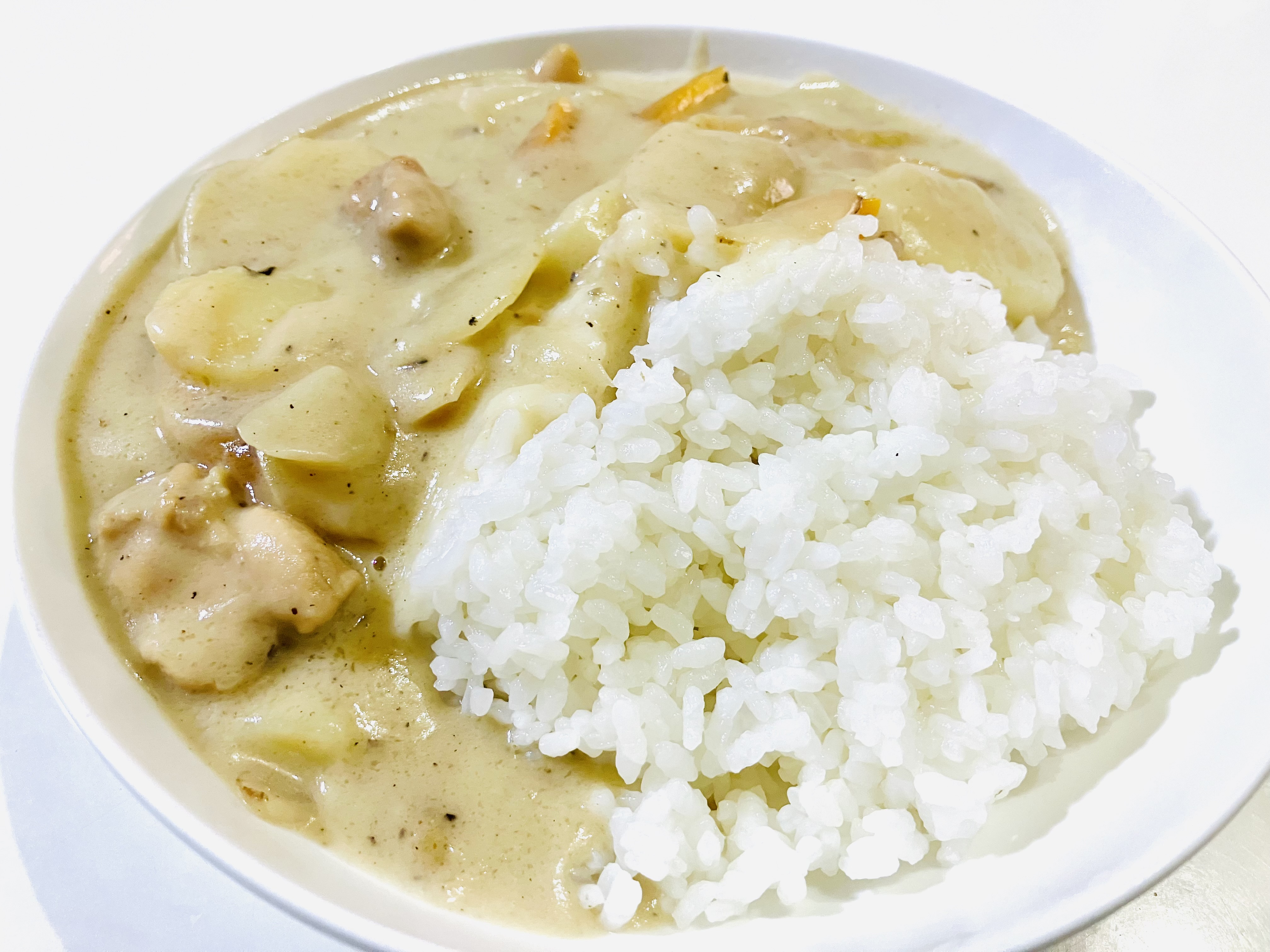 クリームシチューライス♬