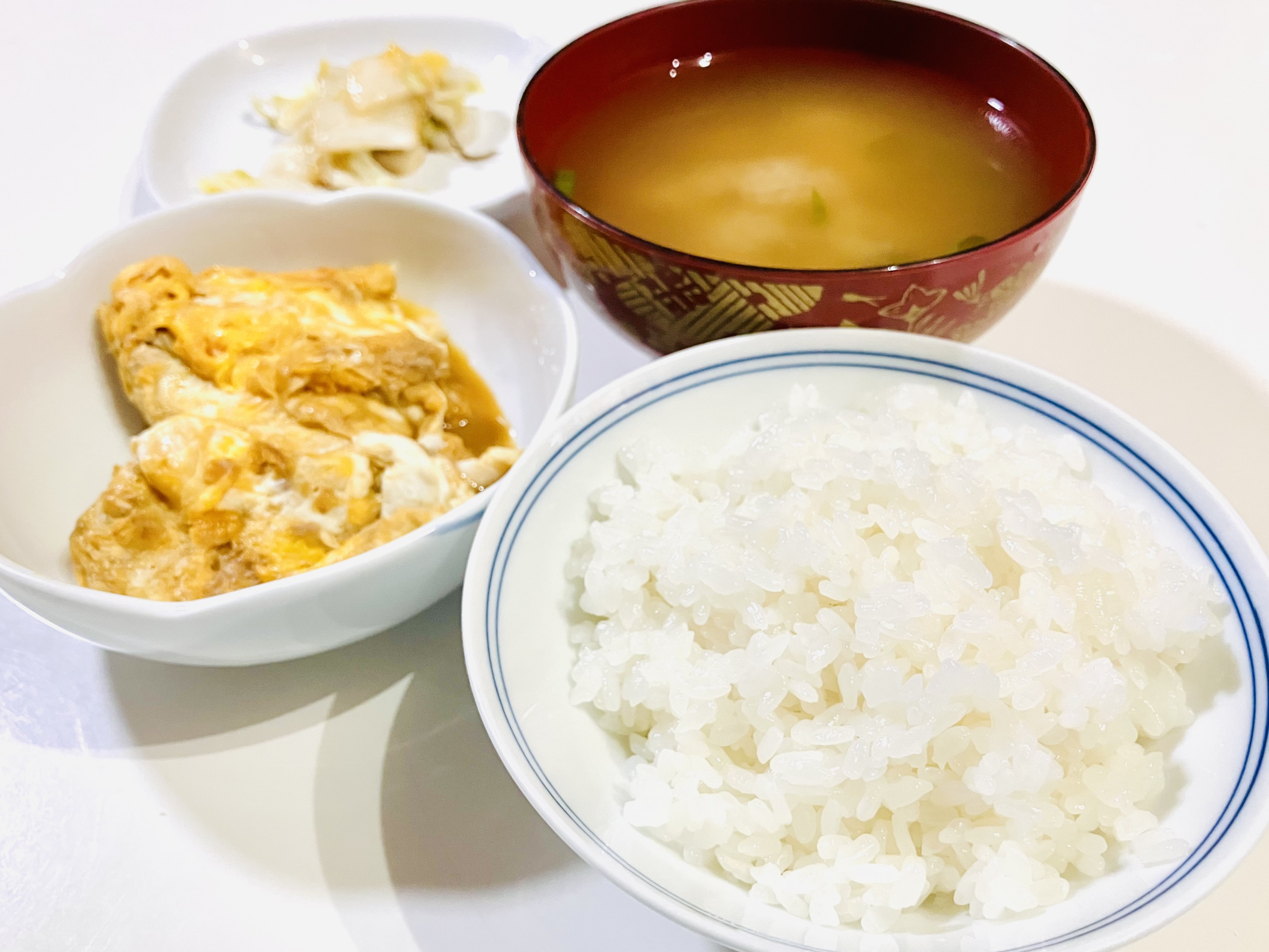 新米！朝ご飯♬
