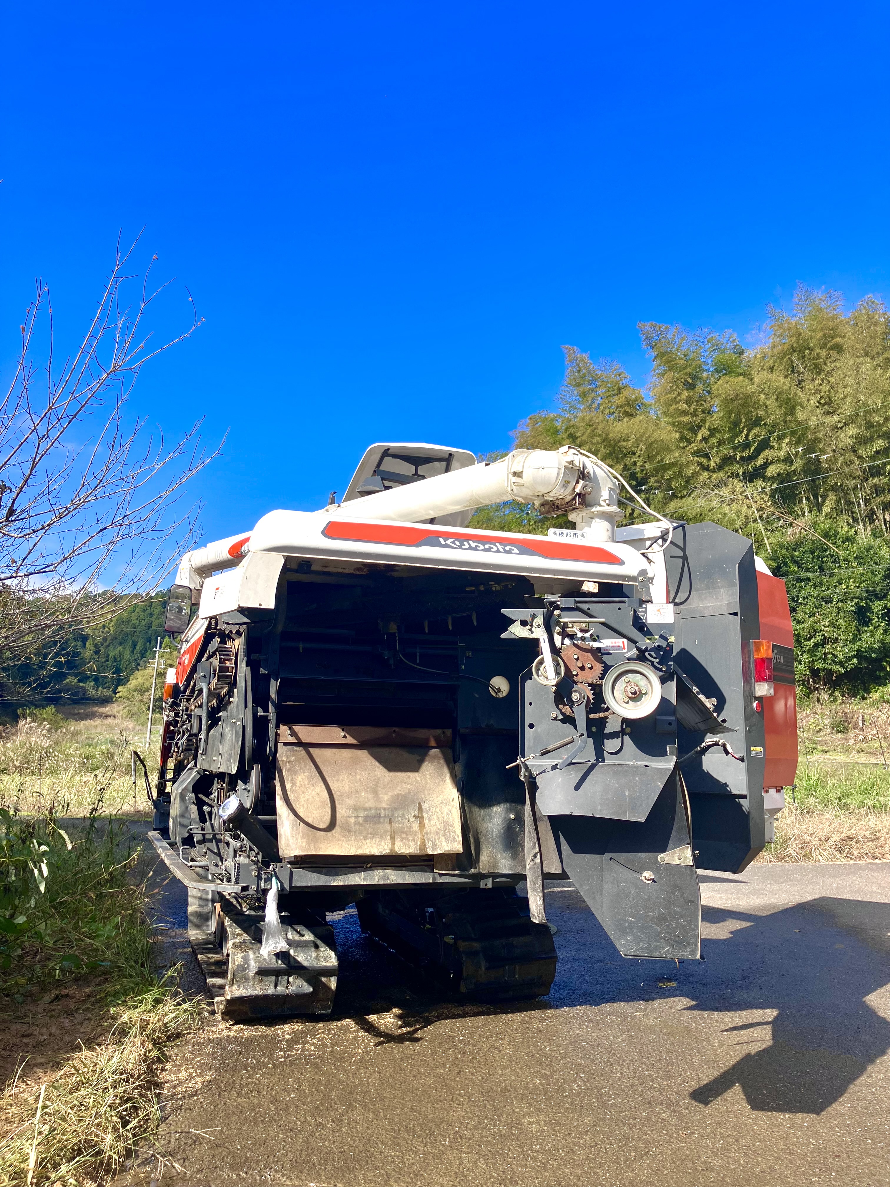コンバイン 洗車〆