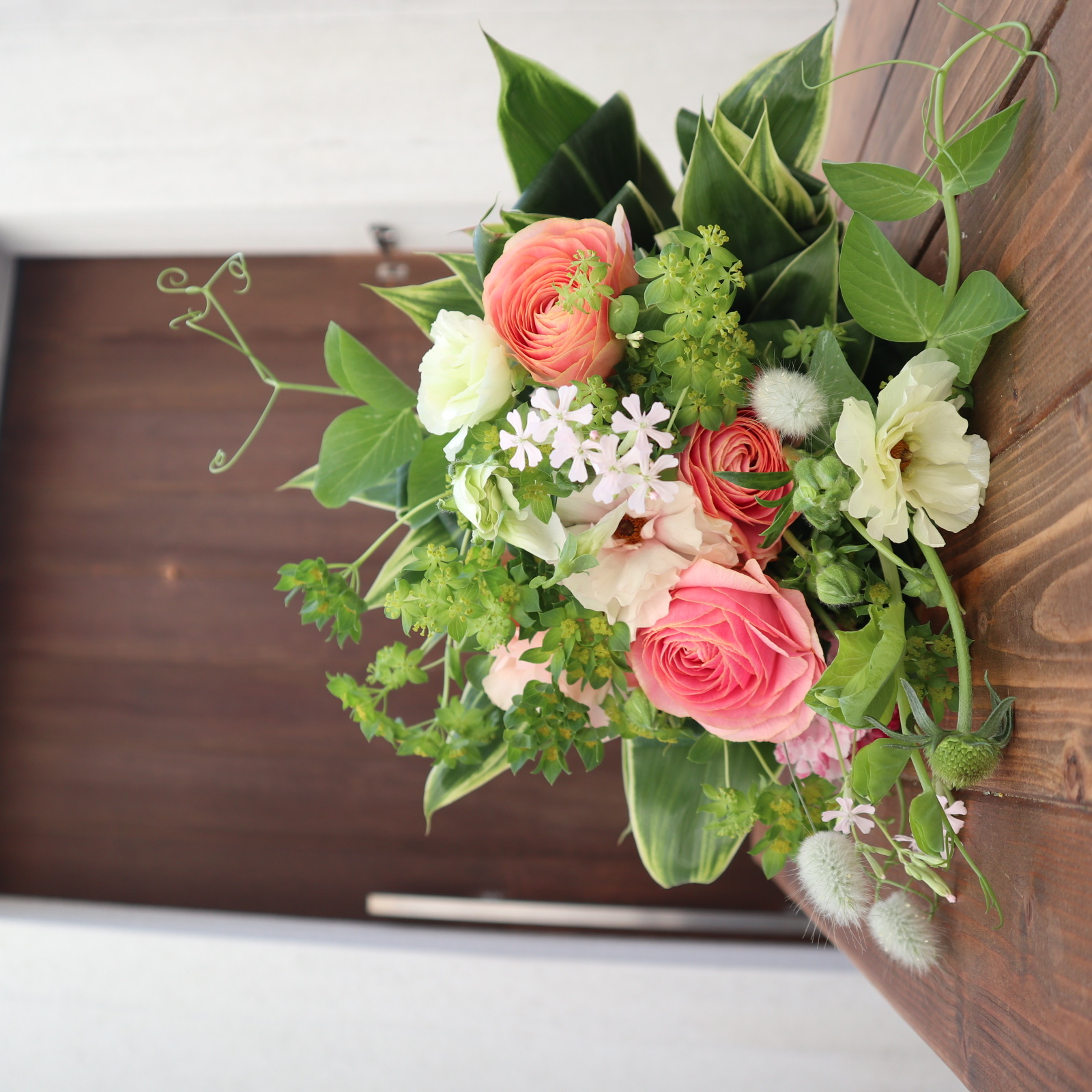 【募集】3月の月レッスン　ラナンキュラスのブーケと、ハレの日を彩るコサージュ