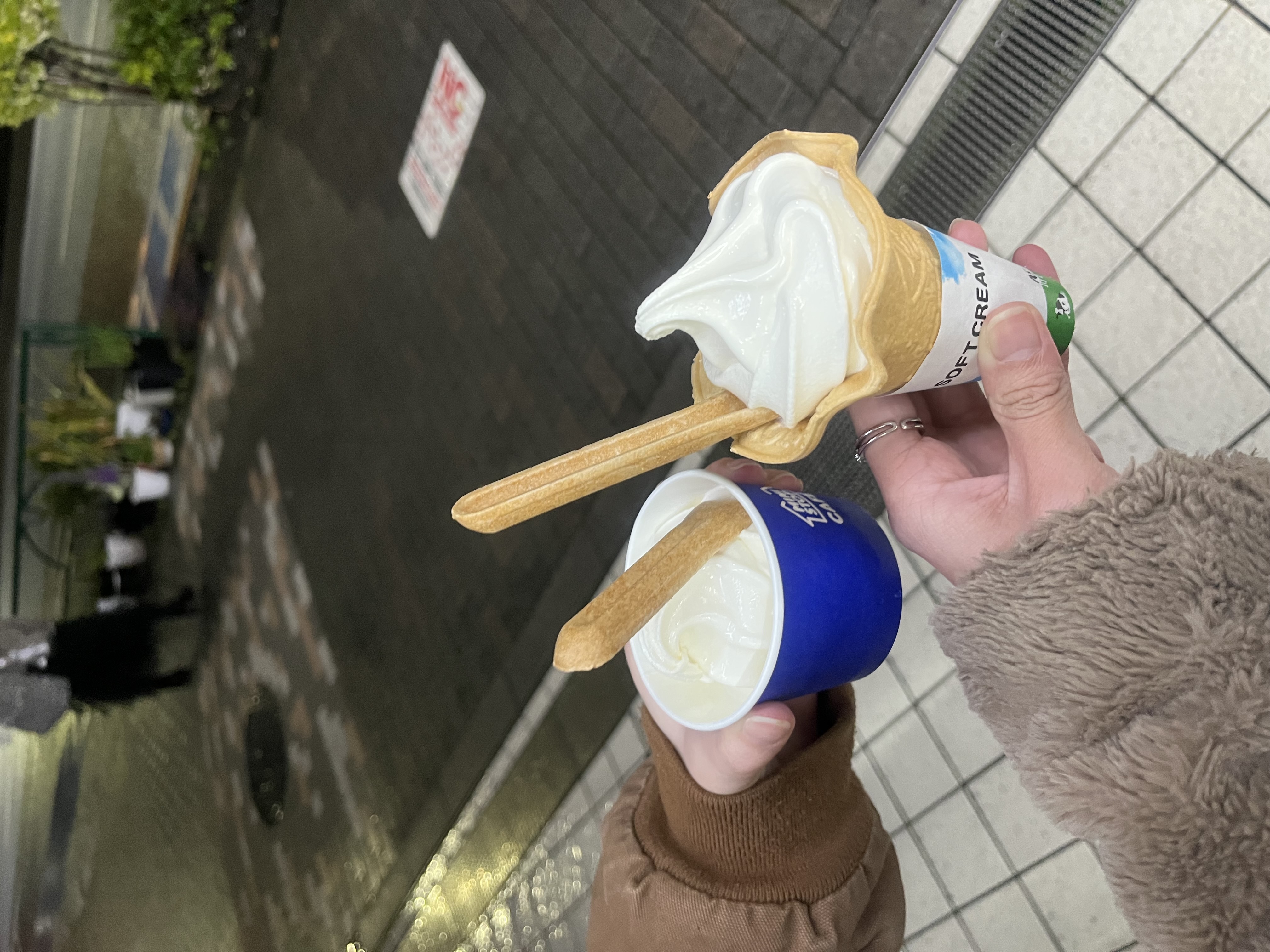 ミニストのアイスだーいすき🫶🏻
