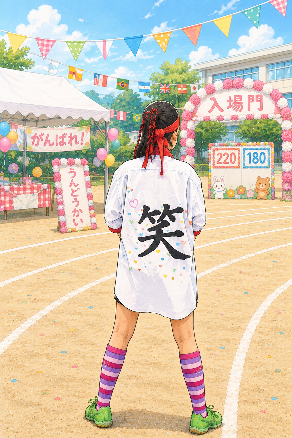 長女最後の運動会