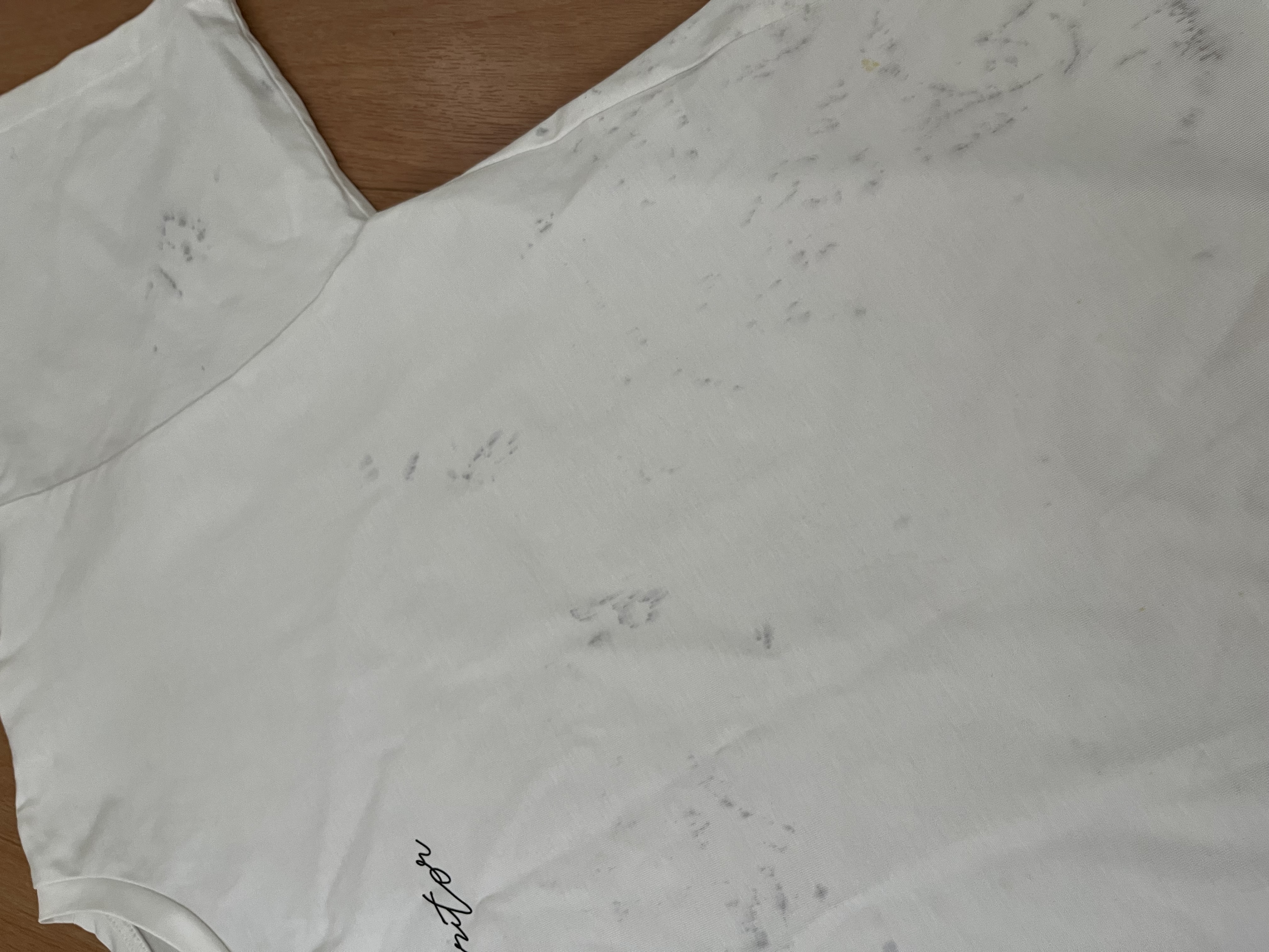 悲しい🥺お洋服の色移り🥺