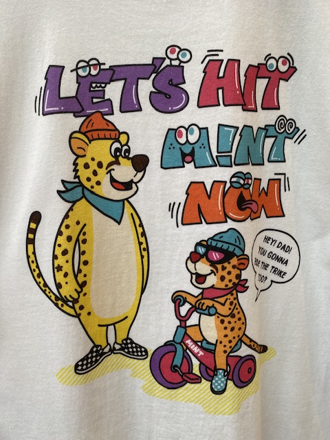 MINT ORIGINAL バイク de GO!!! T-shirt　ご予約いただいたお客様へ