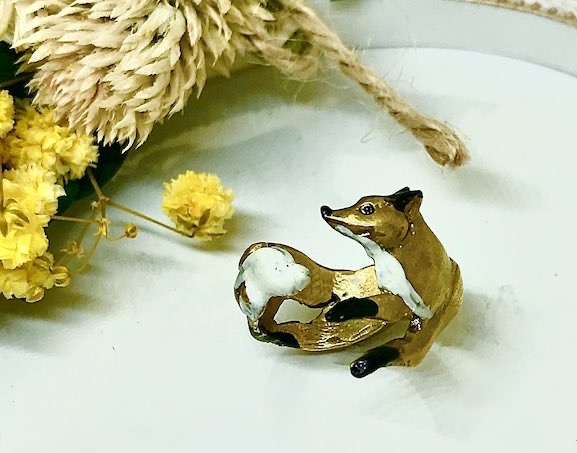 キツネ作品再入荷しました！