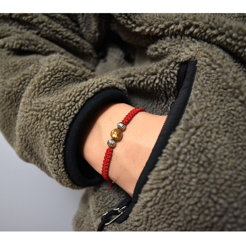 【再入荷】金運最強と謳われるの高級天然石ルチルクォーツを24時間毎日つけっぱなし！