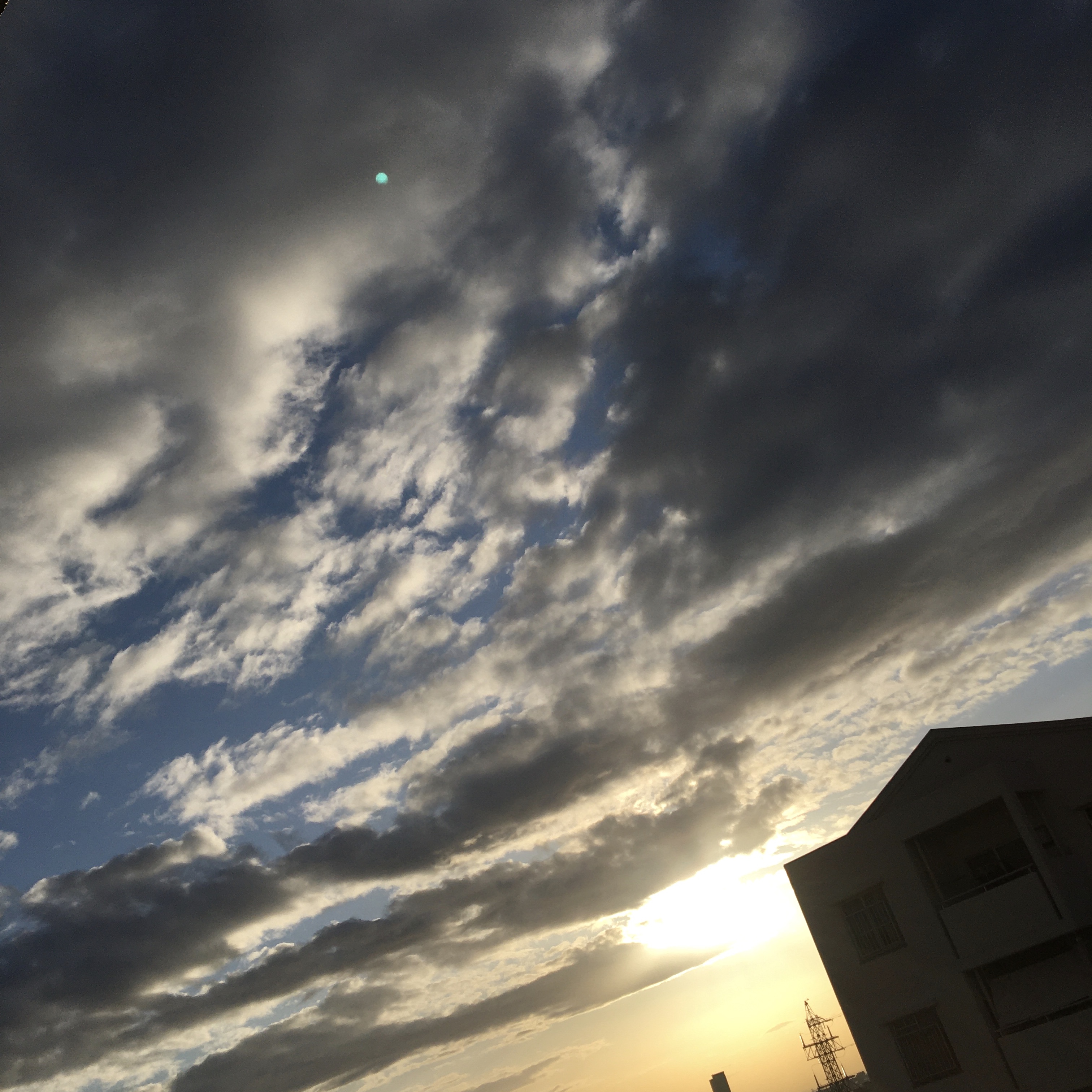 今日の夕陽