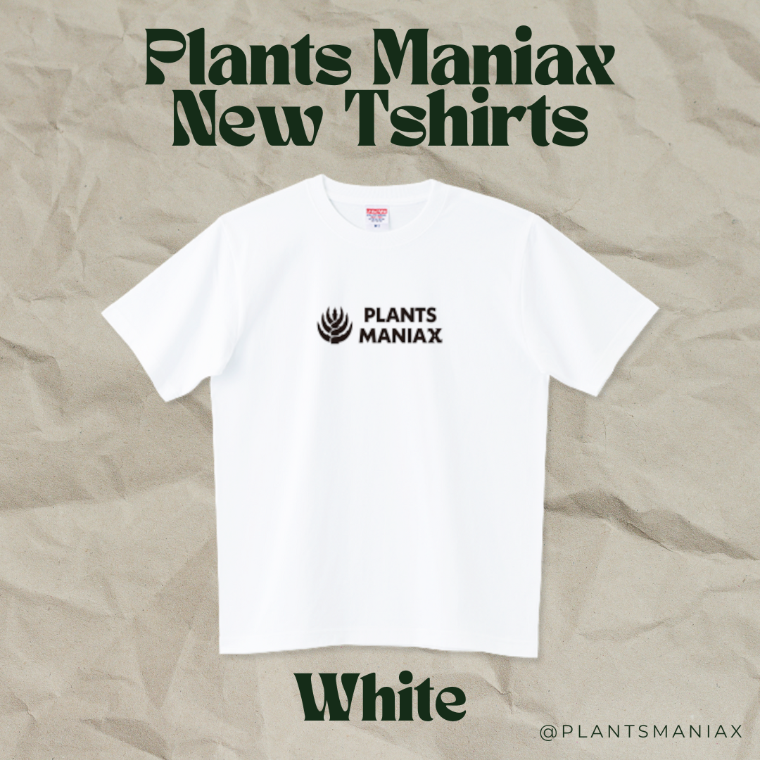 プランツマニアックスオリジナルTシャツ販売のお知らせ