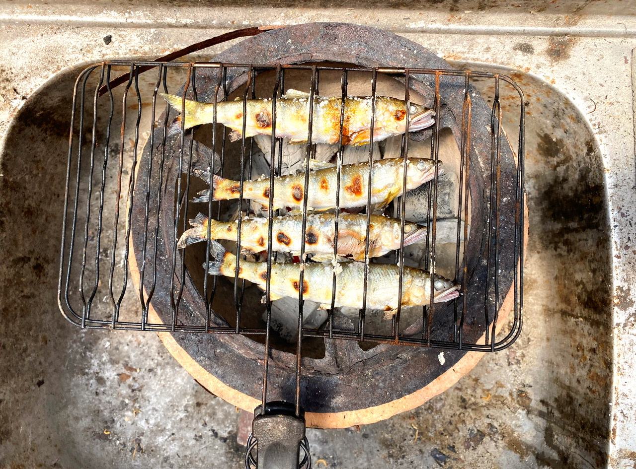 ふっくら美味しい！炭火焼き！😆