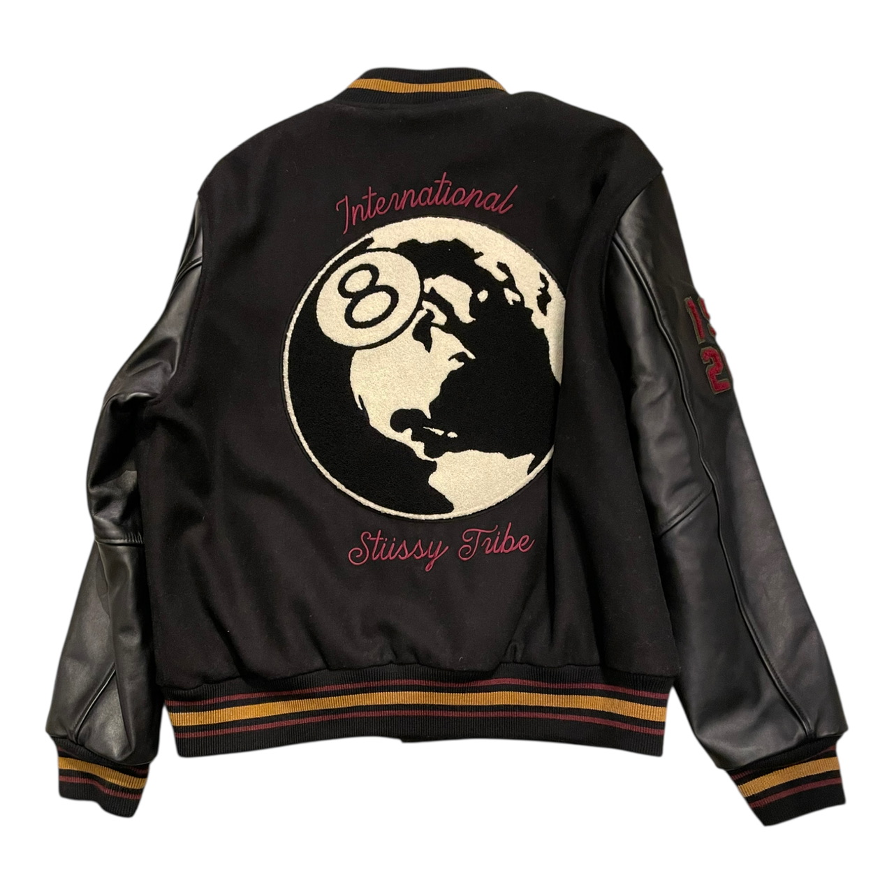 貫禄のあるstussy ヴァーシティジャケット