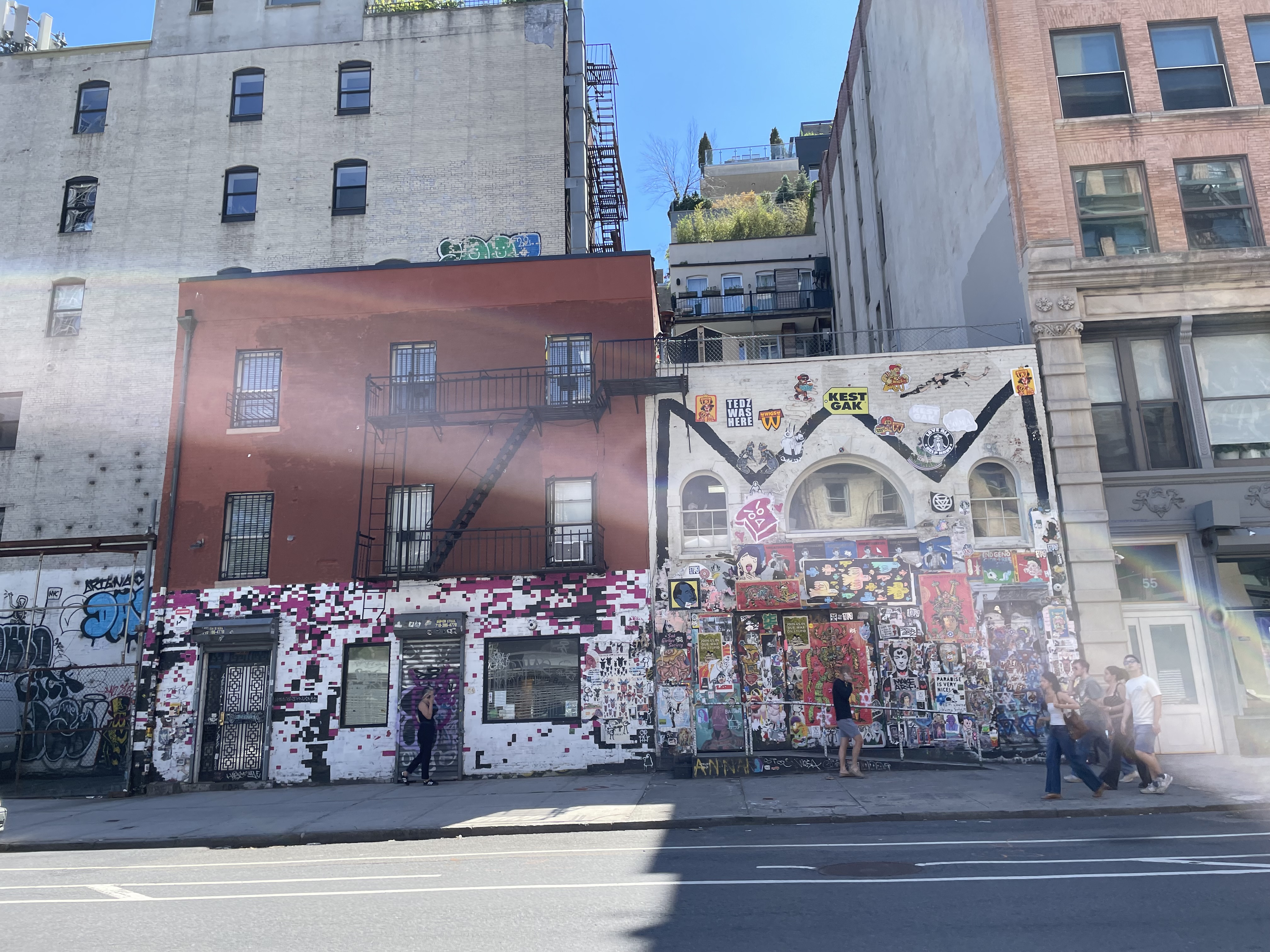 ニューヨークのバスキアのアトリエ🗽