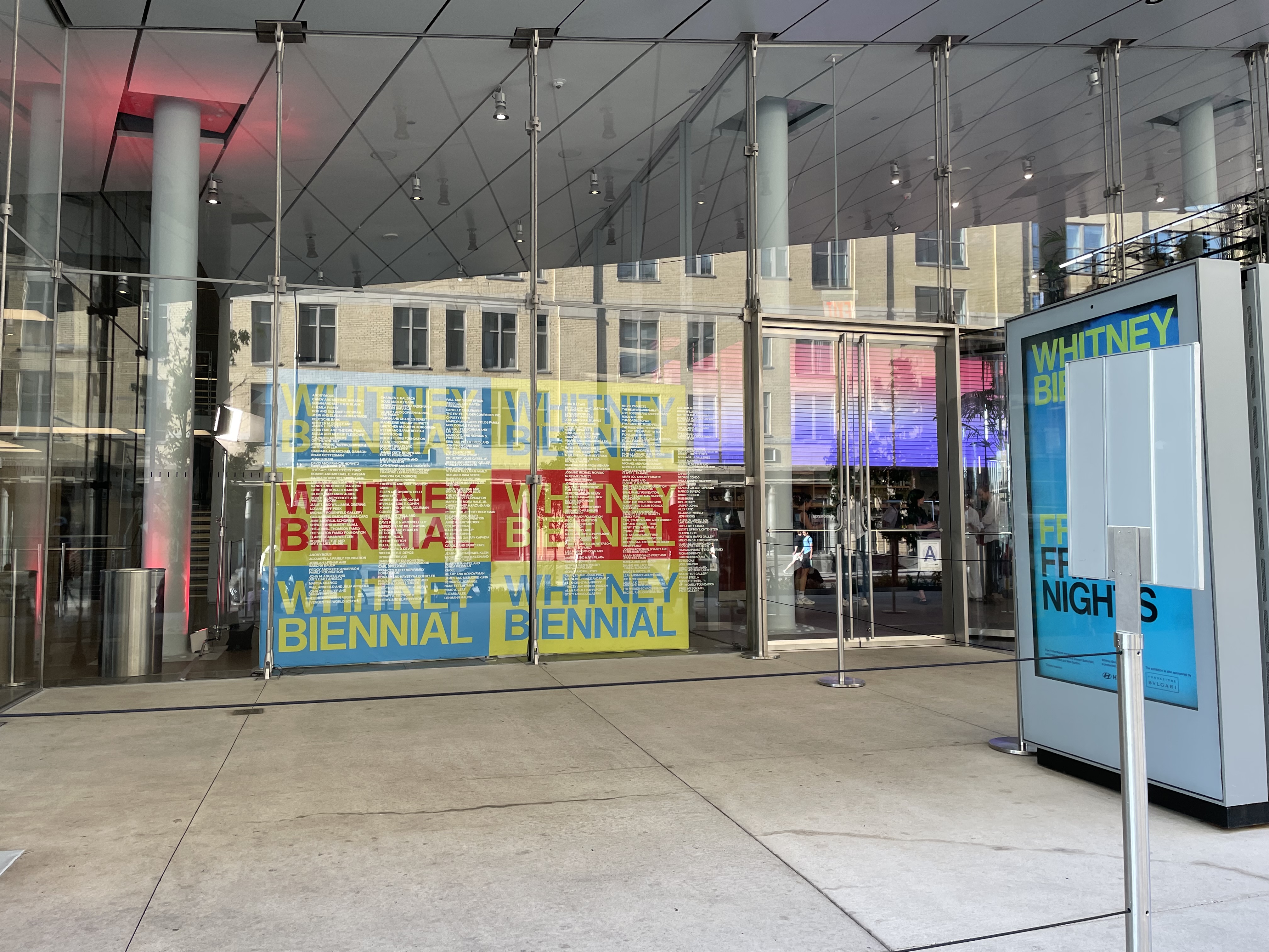 チェルシーにある近代アートの美術館 Whitney museum