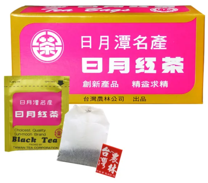 台湾の紅茶　日月潭名産【 台湾 日月紅茶 】ティーバッグ 25個入り  台灣農林