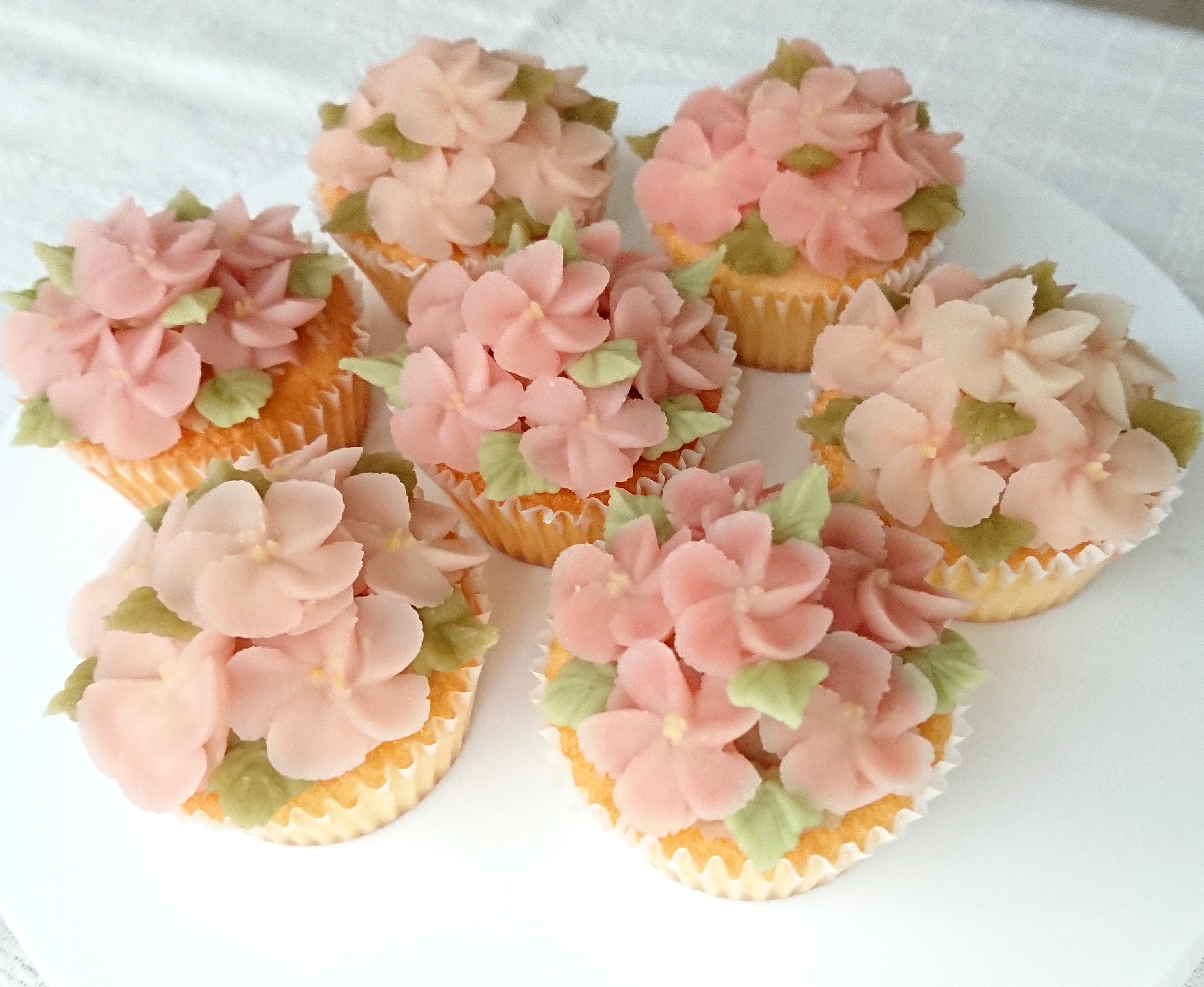 桜カップケーキ