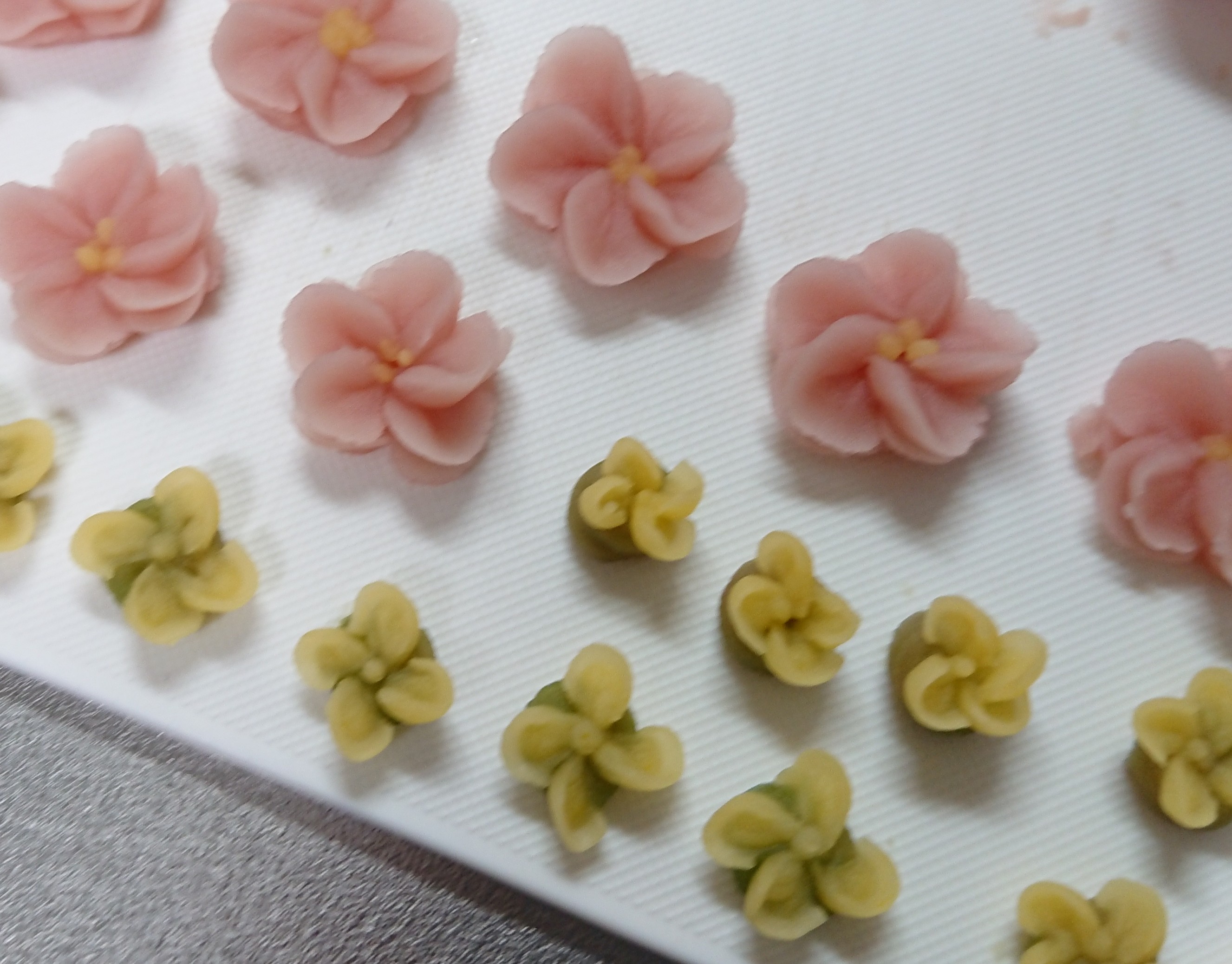 フラワーケーキ作製