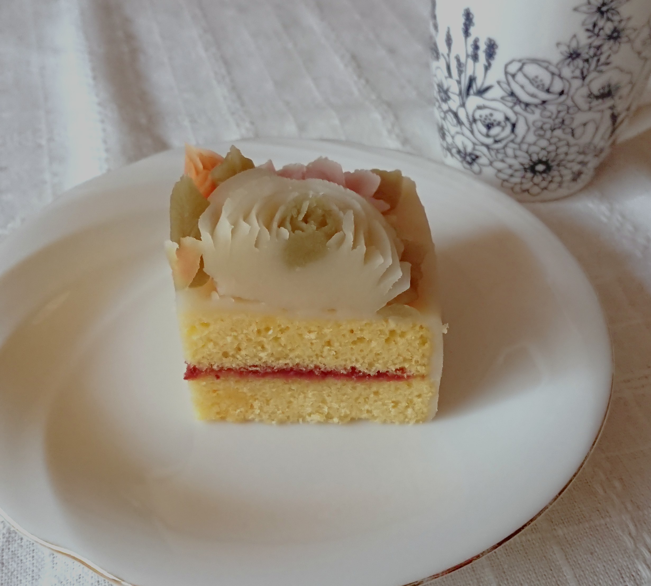 ケーキの断面