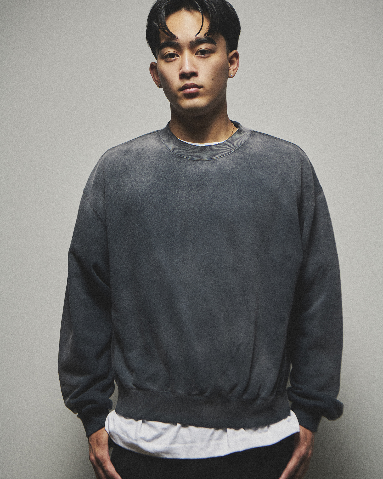 Benjamin Authentic Club Vintage Wash Sweat Shirt