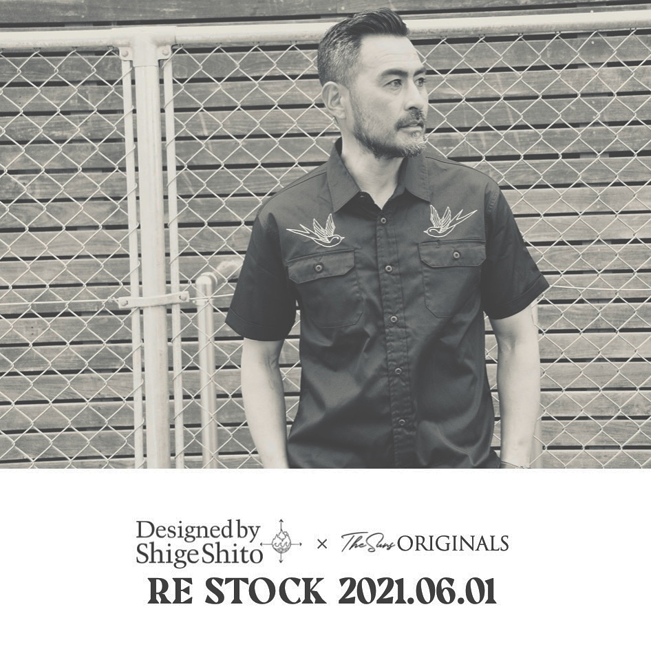 《RE STOCK》Designed by Shige Shito ×THE SUNS